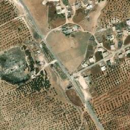 Satellite imagery of Jabal Kurd Ḩanān, SY