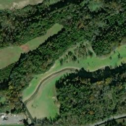 Satellite imagery of Marble Hall Mansion (demolished), US