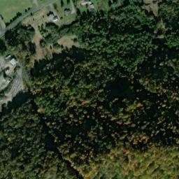 Satellite imagery of Marble Hall Mansion (demolished), US