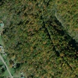 Satellite imagery of Marble Hall Mansion (demolished), US