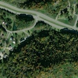 Satellite imagery of Marble Hall Mansion (demolished), US