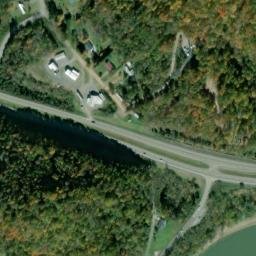 Satellite imagery of Marble Hall Mansion (demolished), US