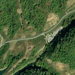 Satellite imagery of Lone Mountain Ridge, US