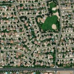 2542 W Prospect Ave Visalia CA Satellite Map