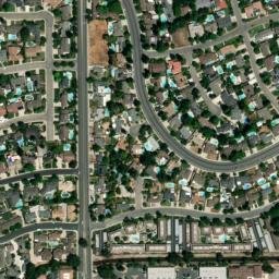 3510-3526 W Mill Creek Dr Visalia CA Satellite Map
