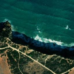 Satellite imagery of Cap Kramis, DZ