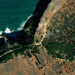Satellite imagery of Cap Kramis, DZ