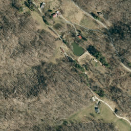 Satellite imagery of Frozenhead Ridge, US