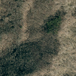 Satellite imagery of Frozenhead Ridge, US