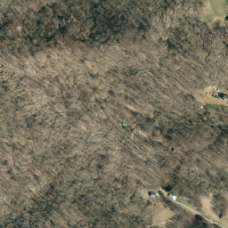 Satellite imagery of Frozenhead Ridge, US