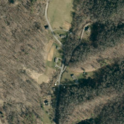 Satellite imagery of Frozenhead Ridge, US