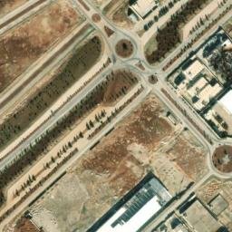 Satellite imagery of Ḑahr at Tīnah, SY