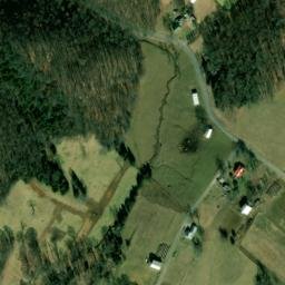 Satellite imagery of Quaker Knobs, US