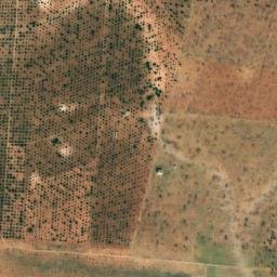 Satellite imagery of Z̧ahrat al Khānī, SY