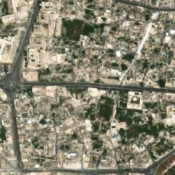 Satellite imagery of Qal‘at Ḩalab, SY