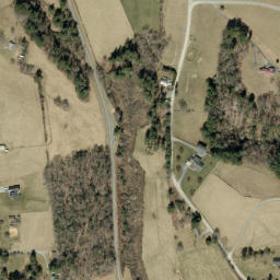 Satellite imagery of Boone's Trace, US