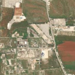Satellite imagery of Z̧ahrat as Sa‘dānah, SY