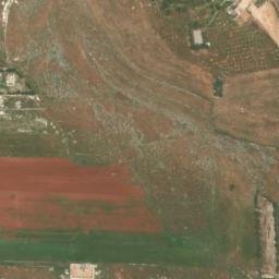 Satellite imagery of Z̧ahrat as Sa‘dānah, SY