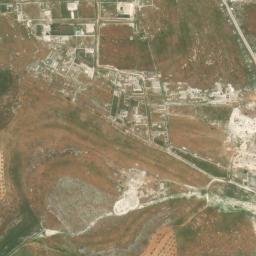Satellite imagery of Z̧ahrat as Sa‘dānah, SY