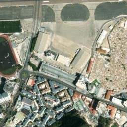 Satellite imagery of Moorish Castle, GI