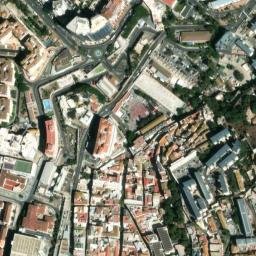 Satellite imagery of Moorish Castle, GI