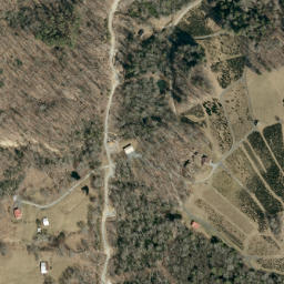 Satellite imagery of Blood Camp Ridge, US