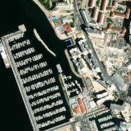 Satellite imagery of Flat Bastion, GI