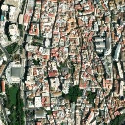 Satellite imagery of Moorish Castle, GI