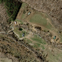 Satellite imagery of Beartown Ridge, US