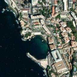 Satellite imagery of Napier Battery, GI