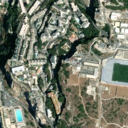 Satellite imagery of Napier Battery, GI