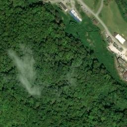 Satellite imagery of Brushy Mountain Number 3 Mine, US