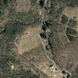 Satellite imagery of Blood Camp Ridge, US