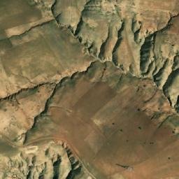 Satellite imagery of Djebel Assab, DZ