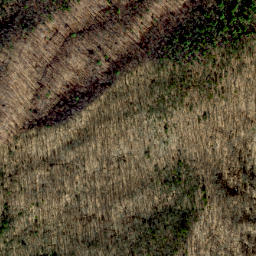 Satellite imagery of County Line Ridge, US