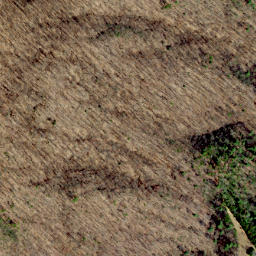 Satellite imagery of County Line Ridge, US