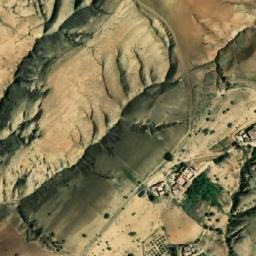 Satellite imagery of Djebel Assab, DZ