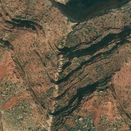 Satellite imagery of ROWE — NGS GQ0267 — Coconino County, US, US