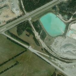 Satellite imagery of Young Zinc Mine, US
