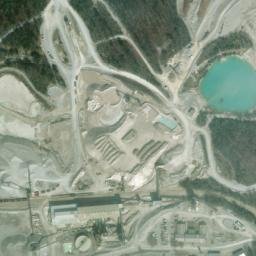 Satellite imagery of Young Zinc Mine, US
