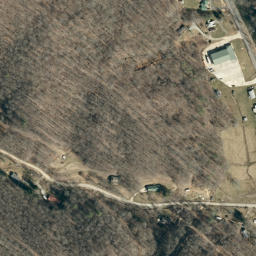 Satellite imagery of Slippery Hill Ridge, US