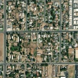 1417-1423 W Putnam Ave Porterville Satellite Map