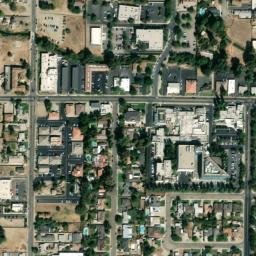 246-264 N Villa St Porterville CA Satellite Map