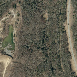 Satellite imagery of Linville Quarry, US