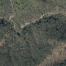 Satellite imagery of Big Lost Cove Cliffs, US