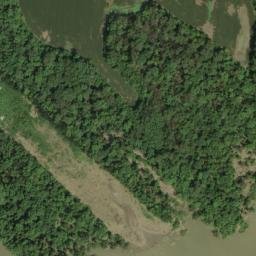 Satellite imagery of Hurricane Bluff, US