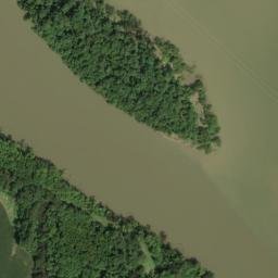 Satellite imagery of Hurricane Bluff, US