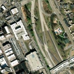 Satellite imagery of William Blount Mansion, US