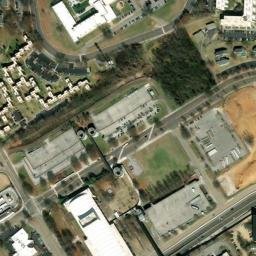 Satellite imagery of William Blount Mansion, US