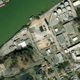 Satellite imagery of William Blount Mansion, US